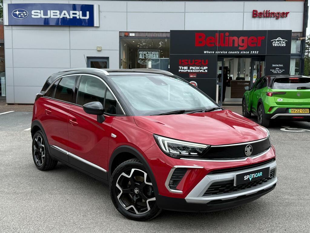 Vauxhall Crossland 1.2 Turbo Ultimate Nav Suv Euro Red
