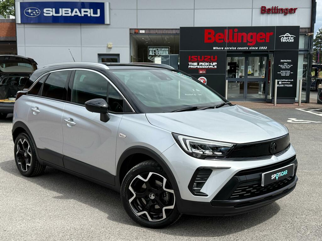 Vauxhall Crossland 1.2 Turbo Ultimate Suv Euro 6 Ss Silver