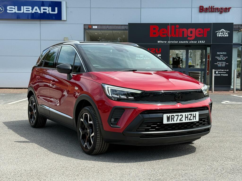 Vauxhall Crossland 1.2 Turbo Ultimate Suv Euro 6 Ss Red