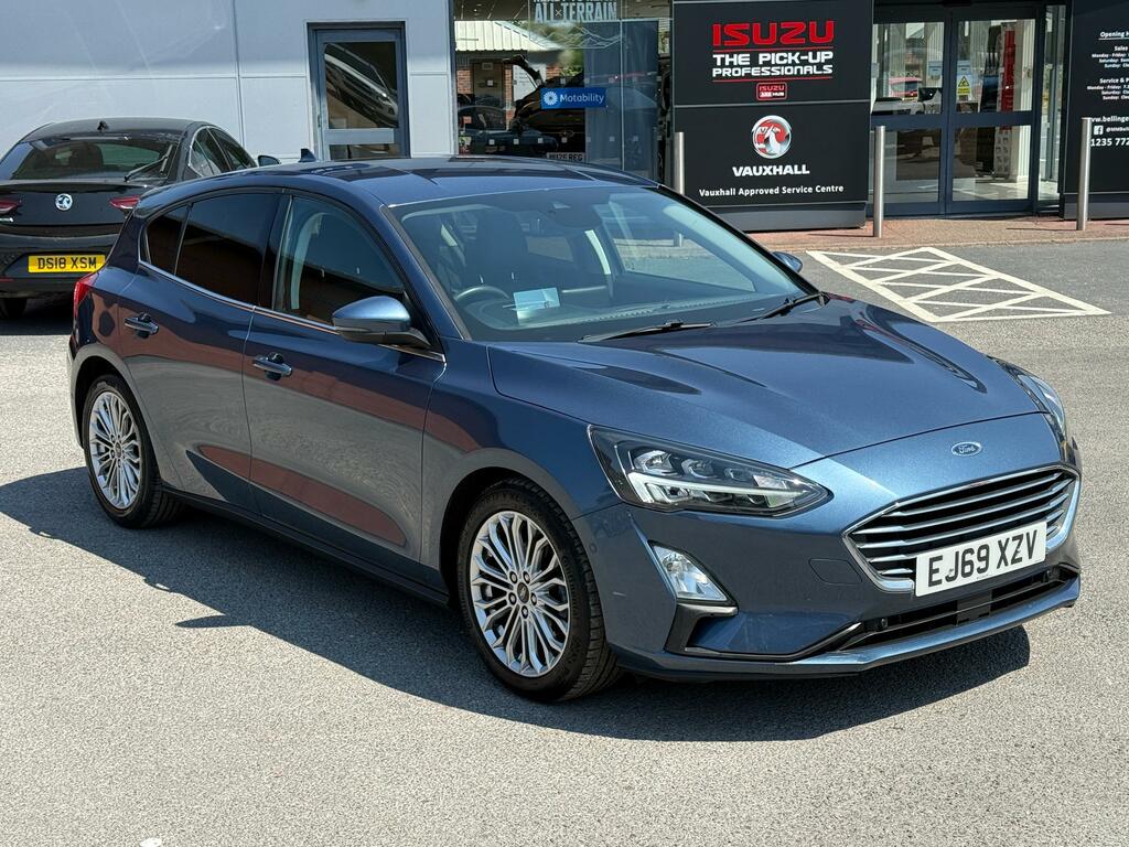 Ford Focus 1.5 Ecoblue Titanium X Hatchback EJ69XZV Blue #6