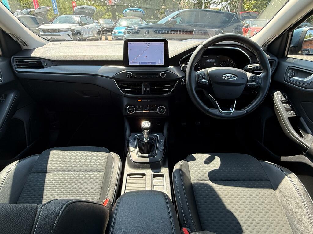 Ford Focus 1.5 Ecoblue Titanium X Hatchback EJ69XZV Blue #2