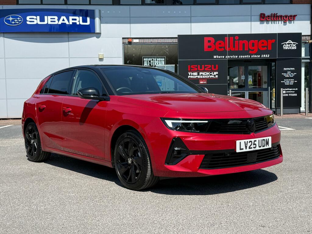 Vauxhall Astra 1.2 Turbo Gs Hatchback Euro 6 S Red