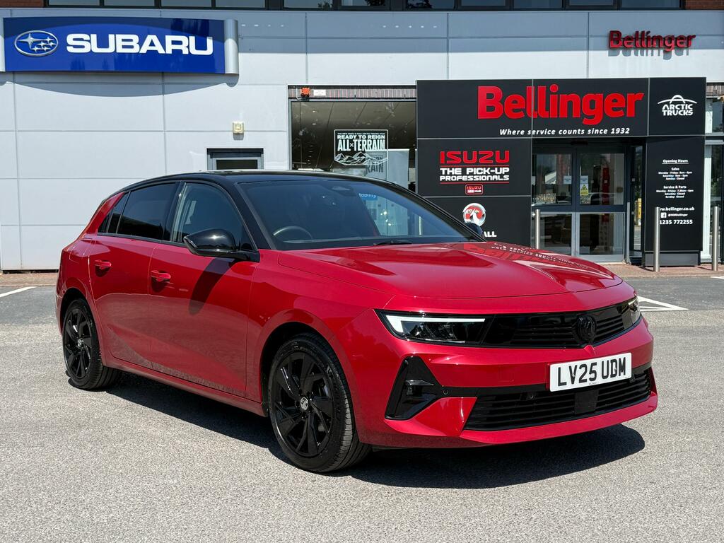 Vauxhall Astra 1.2 Turbo Gs Hatchback Euro 6 S LV25UDM Red #4