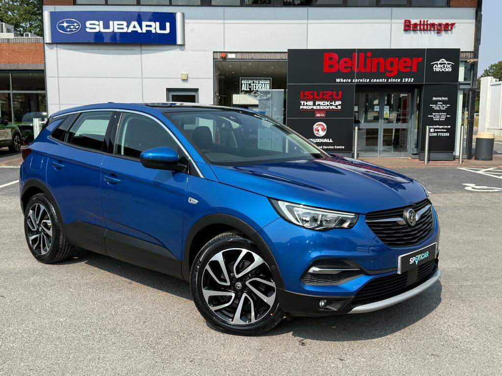 Vauxhall Grandland X 1.5 Turbo D Blueinjection Elite Nav Suv Blue