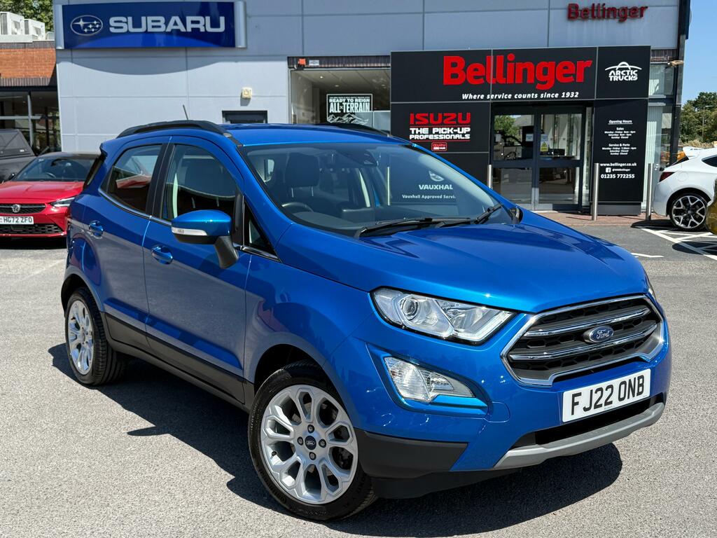 Ford Ecosport 1.0T Ecoboost Gpf Titanium Suv E Blue