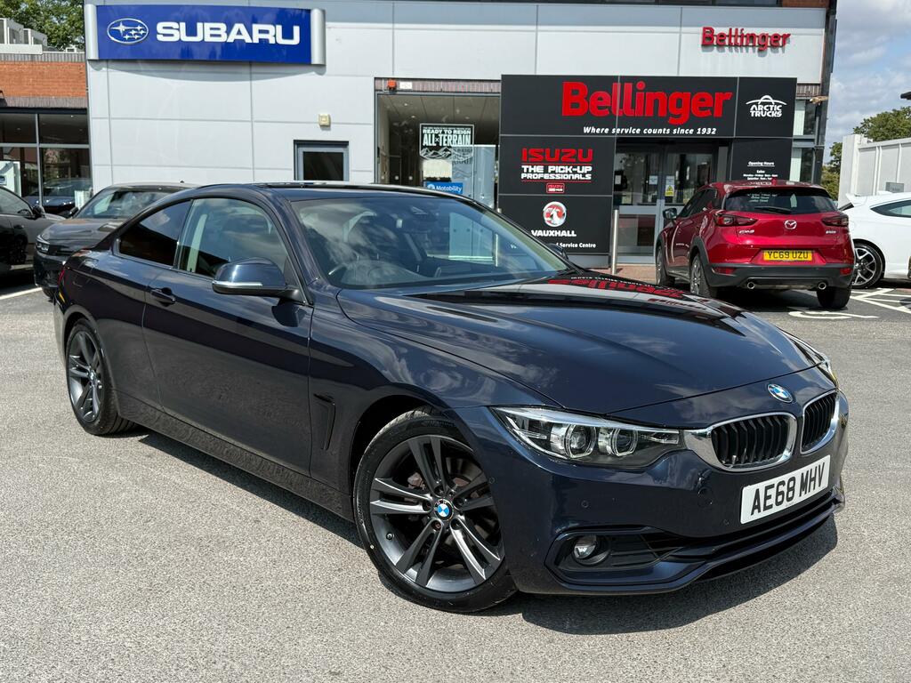 BMW 4 Series Gran Coupe 2.0 420I Gpf Sport Coupe Euro 6 S Blue