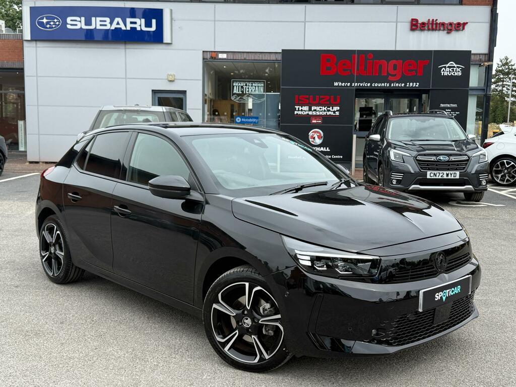 Vauxhall Corsa 1.2 Turbo Ultimate Hatchback Euro Black