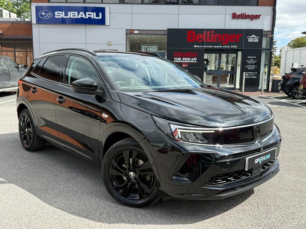 Vauxhall Grandland 1.2 Turbo Gs Suv Euro 6 Ss 1 Black