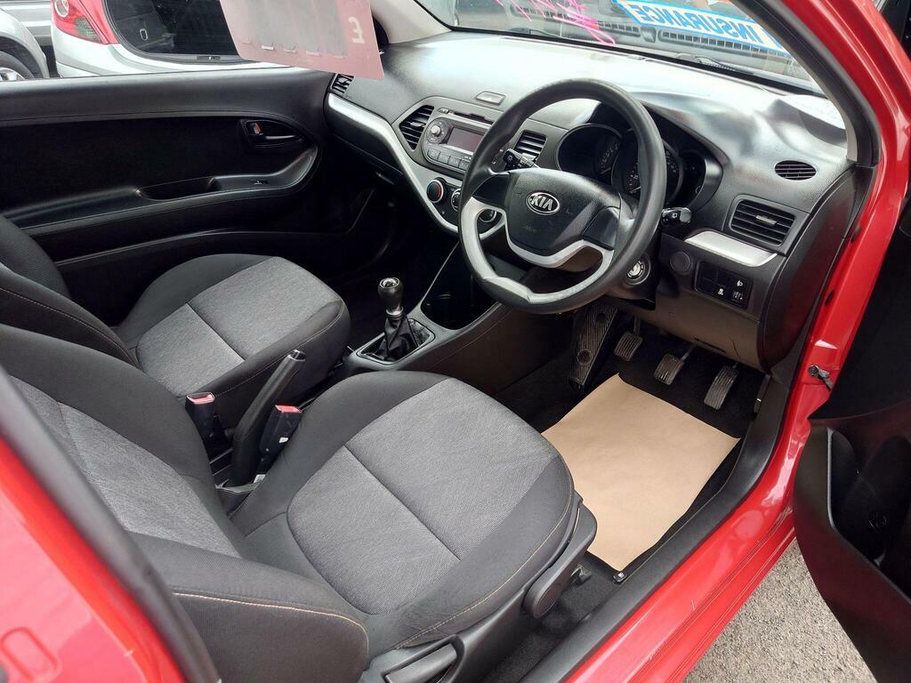 Kia Picanto 1.0 1 Air Euro 5 Red #4