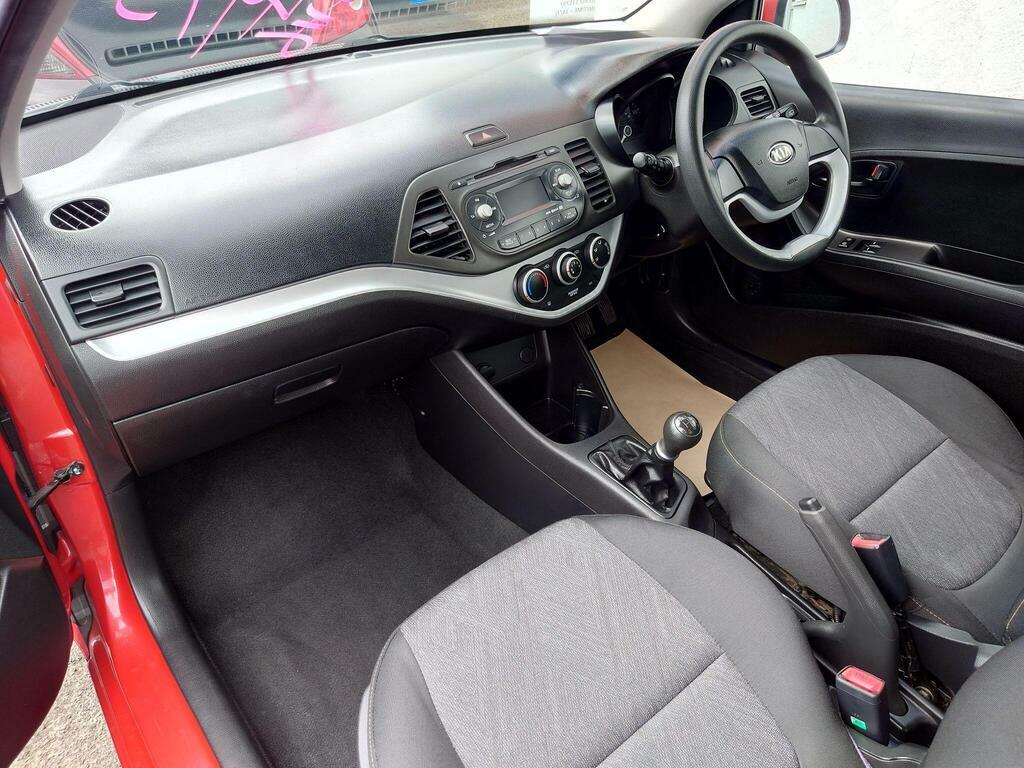 Kia Picanto 1.0 1 Air Euro 5 Red #6