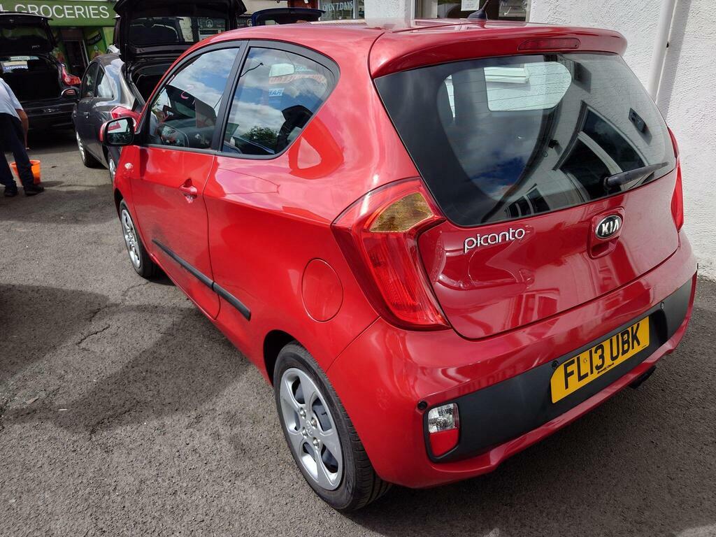 Kia Picanto 1.0 1 Air Euro 5 Red #2