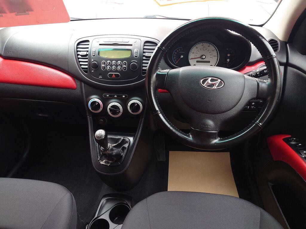 Hyundai I10 1.2 Comfort Hatchback Euro 4 77 Black #3