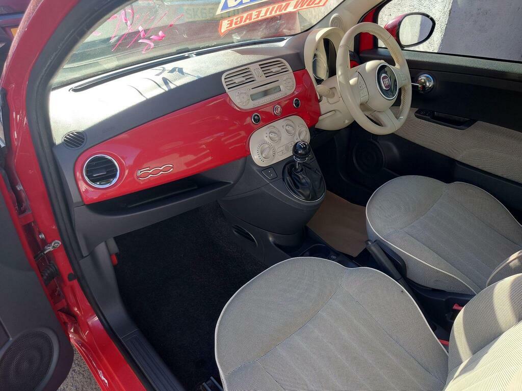 Fiat 500 1.2 Lounge Euro 6 S S Red #6