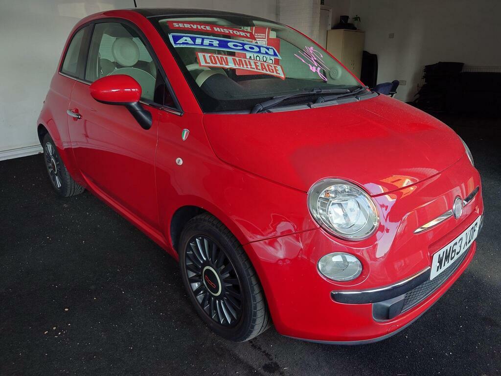 Fiat 500 1.2 Lounge Euro 6 S S Red