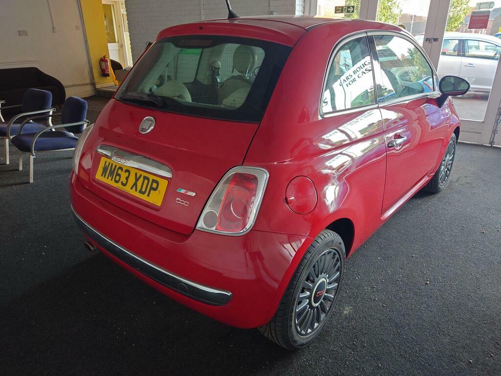 Fiat 500 1.2 Lounge Euro 6 S S Red #2