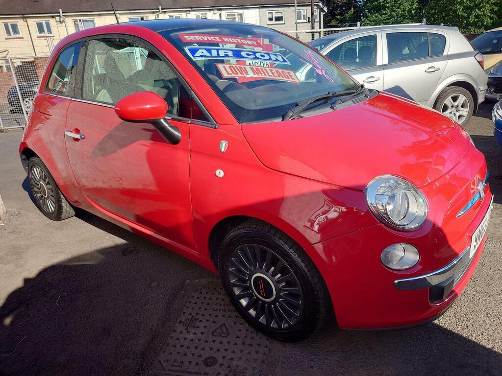 Fiat 500 1.2 Lounge Euro 6 S S Red