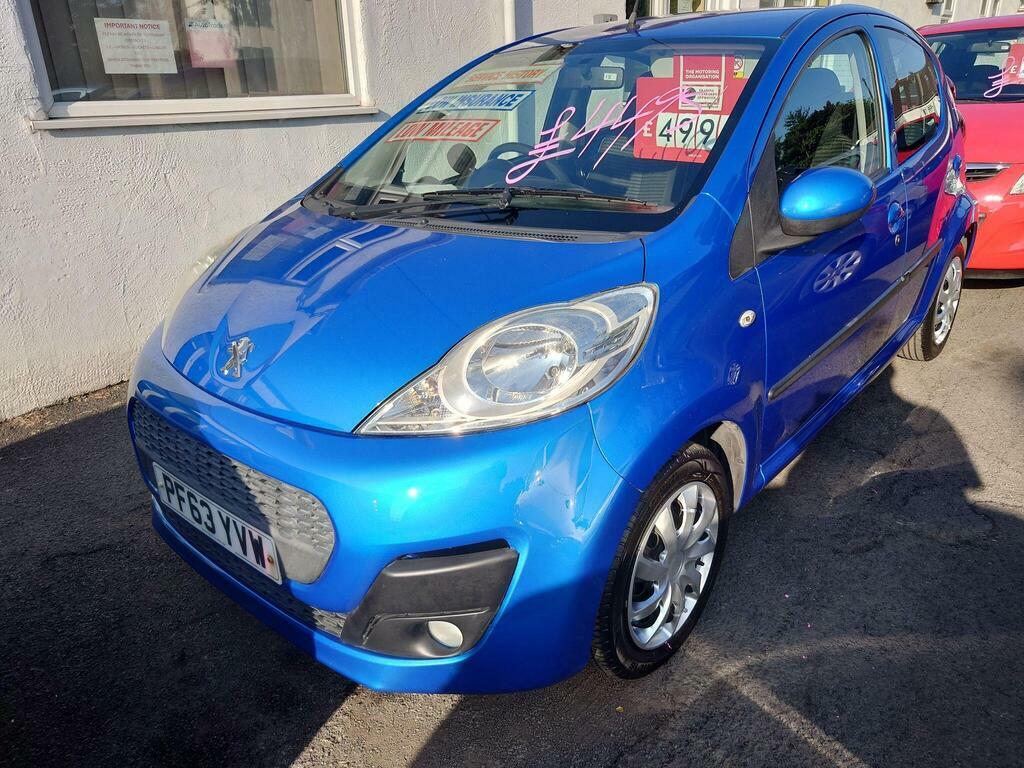 Peugeot 107 1.0 12V Active Euro 5 Blue #2