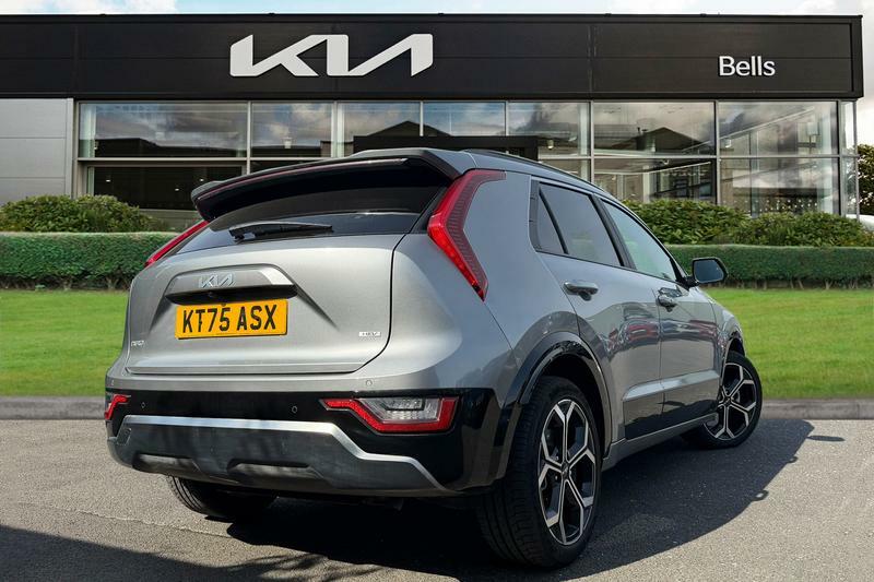 Kia Niro 1.6 Gdi 136 Hybrid Evolve Dct KT75ASX Grey #3