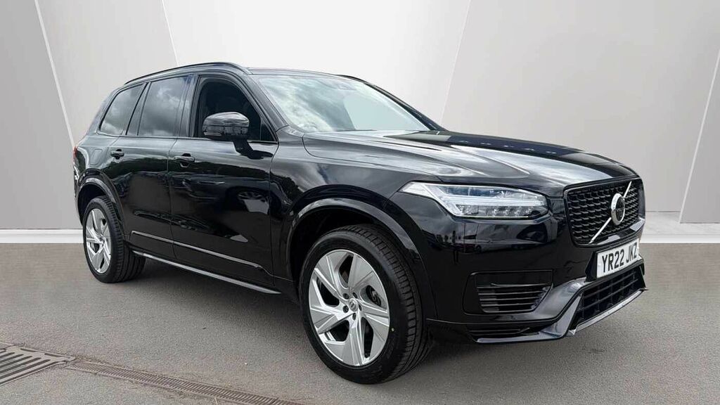 Volvo XC90 Recharge R-design, T8 Awd Plug-in Hybrid, 7 Seats YR22JKZ Black