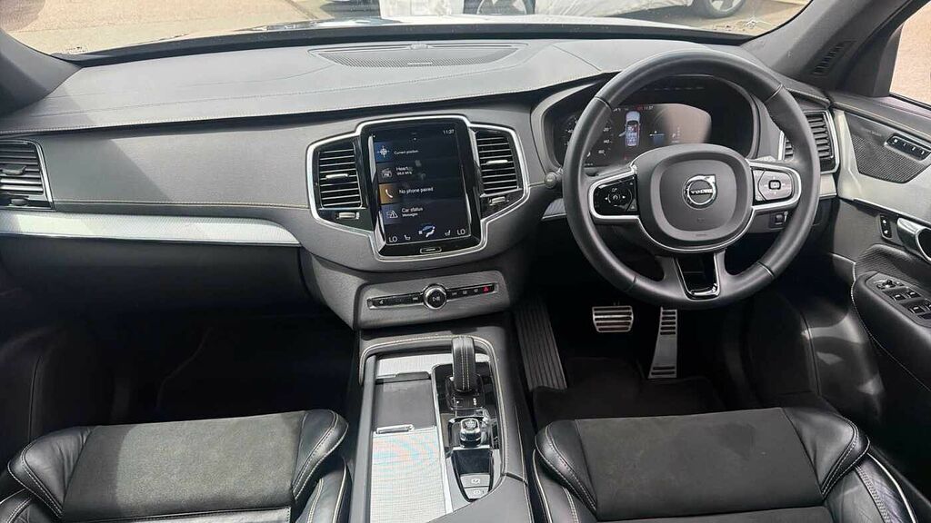 Volvo XC90 Recharge R-design, T8 Awd Plug-in Hybrid, 7 Seats YR22JKZ Black #5