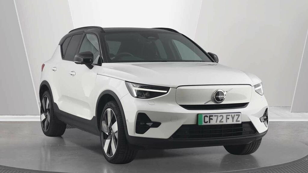 Volvo XC40 Recharge Ultimate, Single Motor, Panoram White