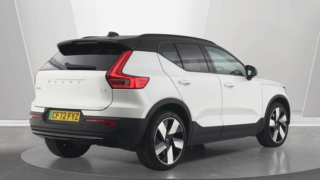 Volvo XC40 Recharge Ultimate, Single Motor, Panoram White #2