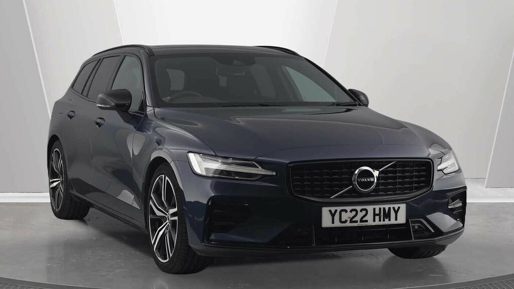 Volvo V60 R-design, B6 Awd Mild Hybrid Panoramic Sunroof, H Blue