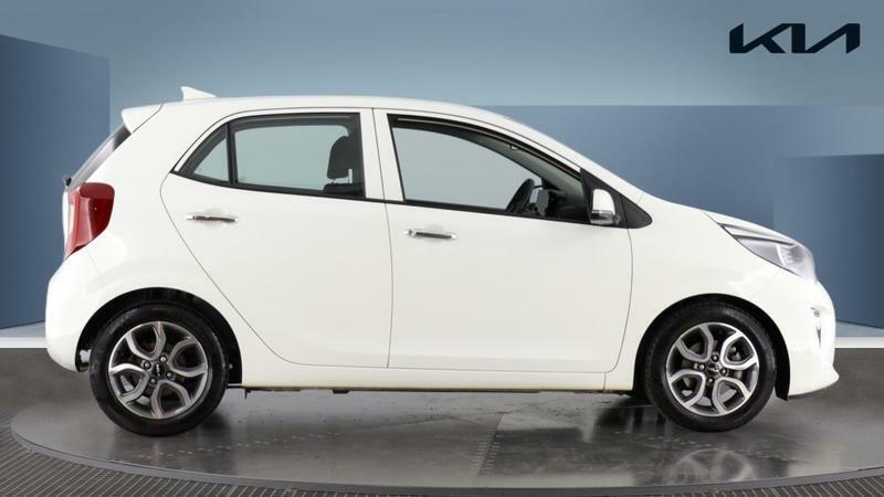 Kia Picanto 1.0 3 4 Seats KW73RTZ White #3