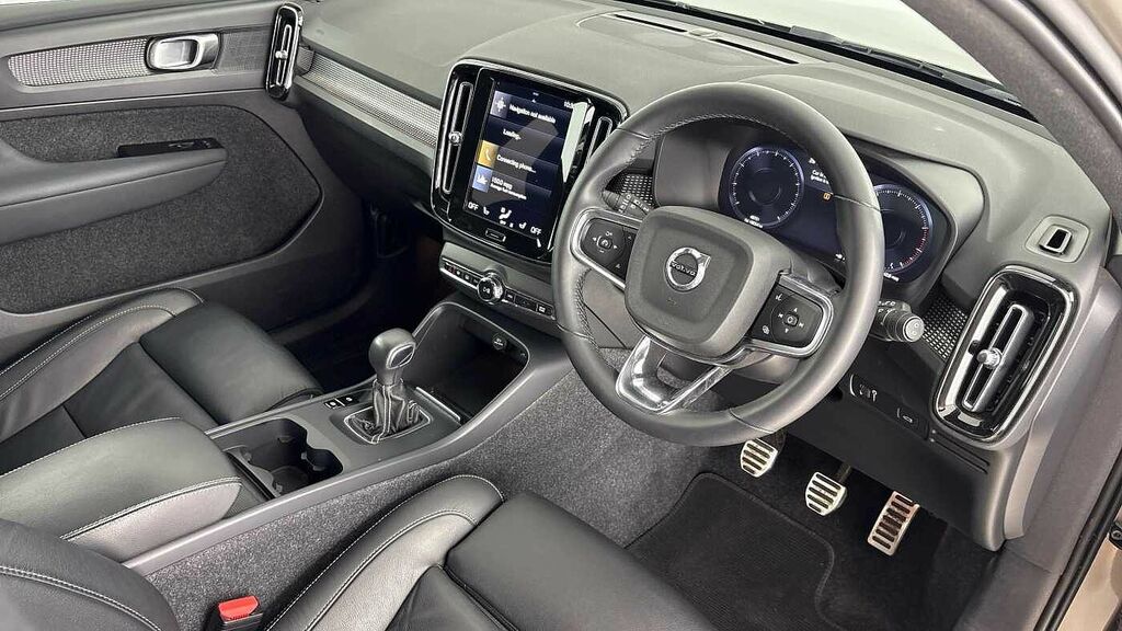 Volvo XC40 R-design, T3 Climate Pack Leather KM71HGK Grey #4