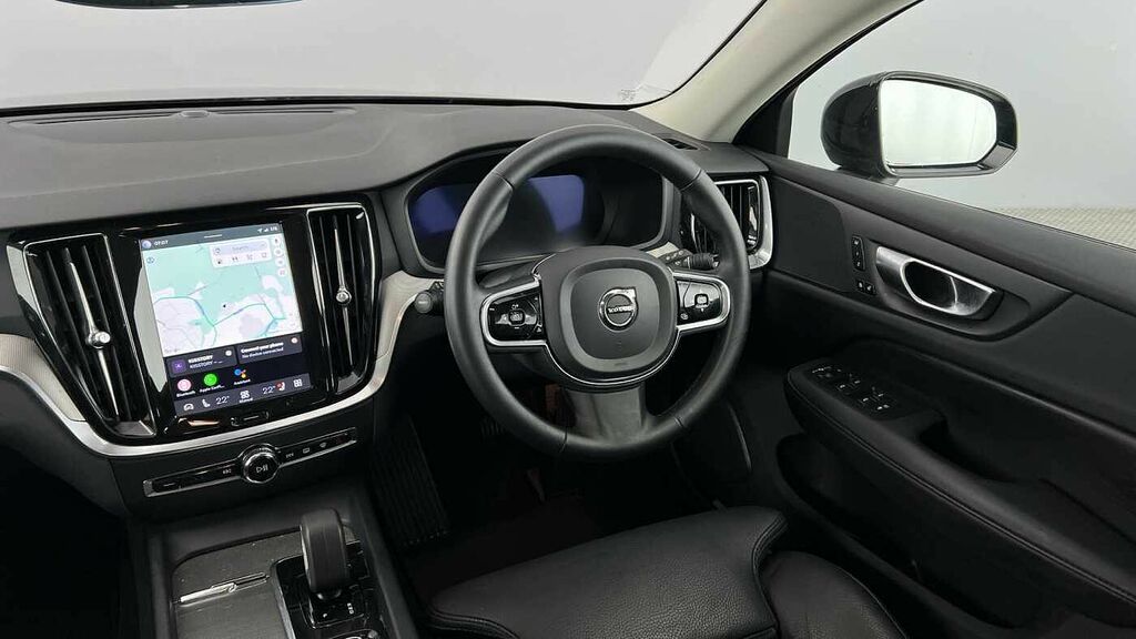 Volvo V60 B4 Plus, Dark Blond Leather Blue #8