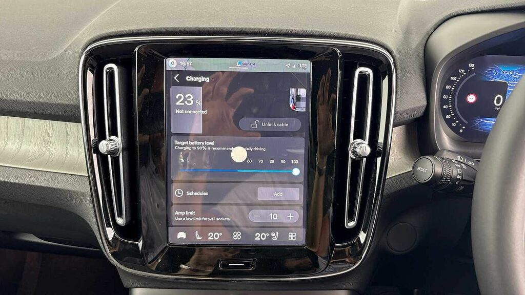 Volvo EX40 185Kw Ext Range Ultra Black Edition 78Kwh Black #14