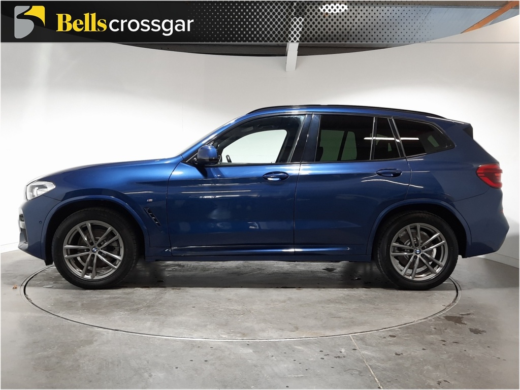 BMW X3 Xdrive20d Mht M Sport Step LR71SUO Blue #4