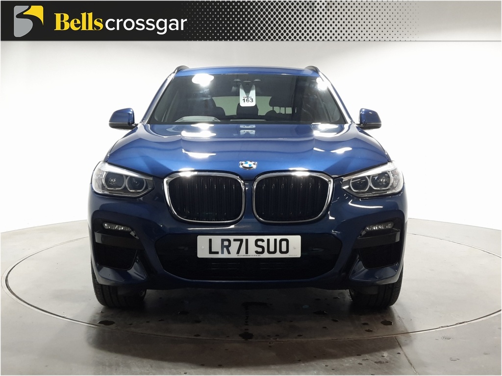 BMW X3 Xdrive20d Mht M Sport Step LR71SUO Blue #2