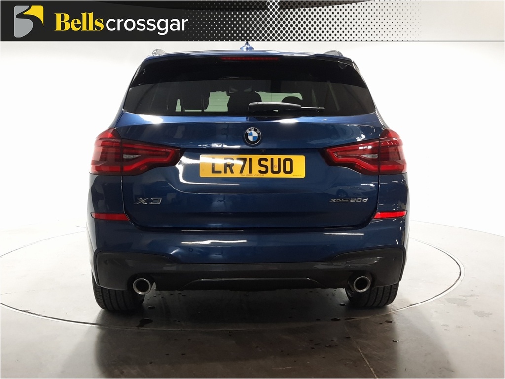 BMW X3 Xdrive20d Mht M Sport Step LR71SUO Blue #6