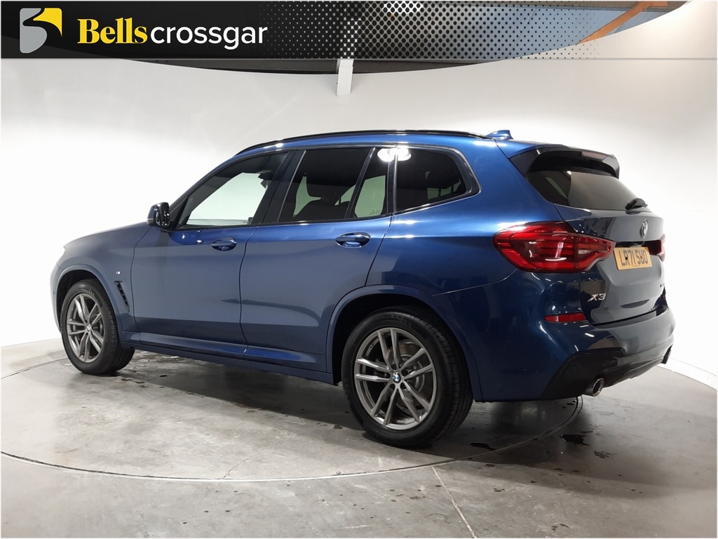 BMW X3 Xdrive20d Mht M Sport Step LR71SUO Blue #5