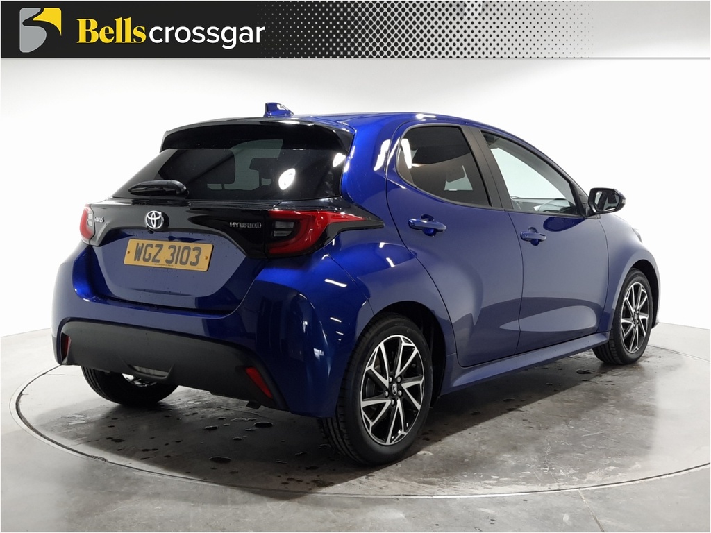 Toyota Yaris 1.5 Hybrid Design Cvt WGZ3103 Blue #6