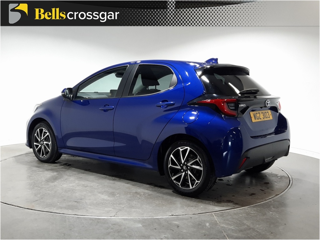 Toyota Yaris 1.5 Hybrid Design Cvt WGZ3103 Blue #4