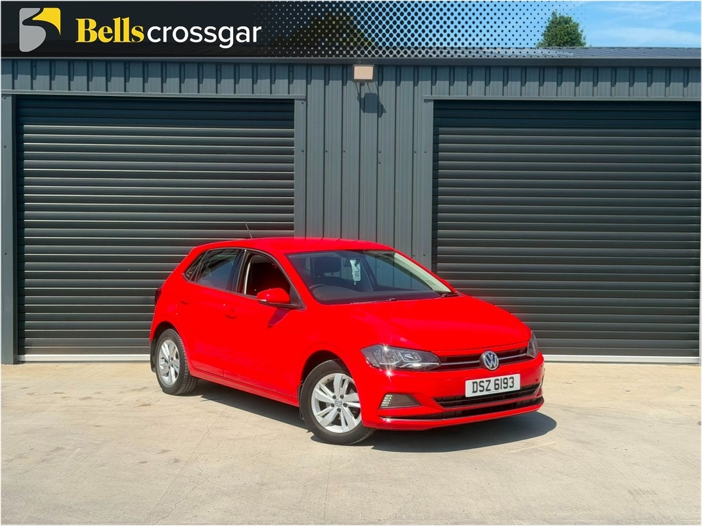 Volkswagen Polo 1.0 Evo 80 Se DSZ6193 Red