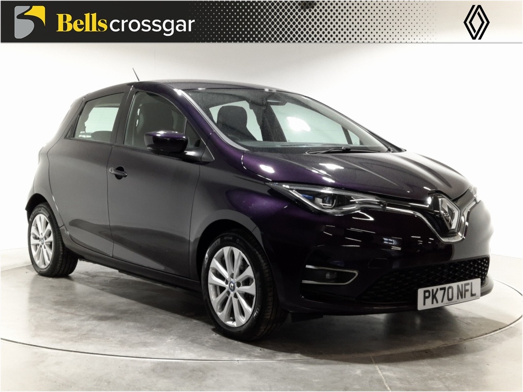 Renault Zoe 80Kw I Iconic R110 50Kwh Purple #2
