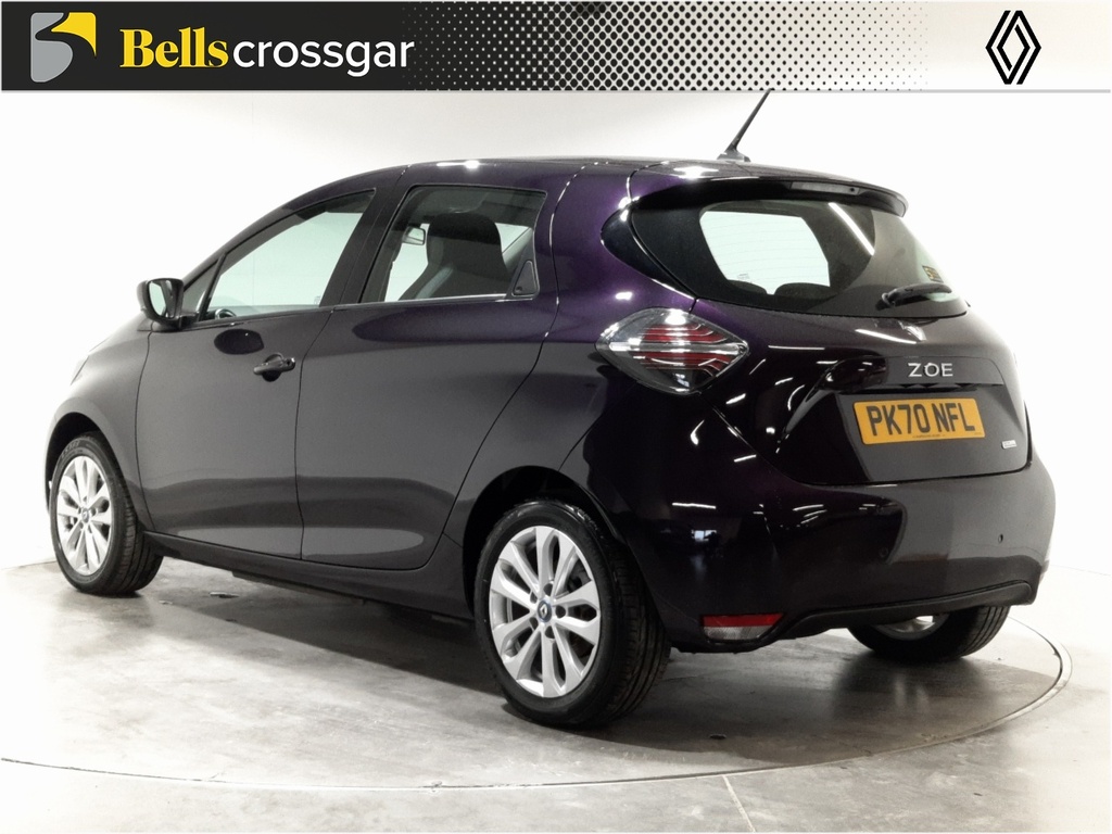 Renault Zoe 80Kw I Iconic R110 50Kwh Purple #6