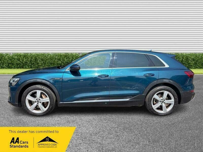 Audi E-tron 50 Technik Suv Blue #5