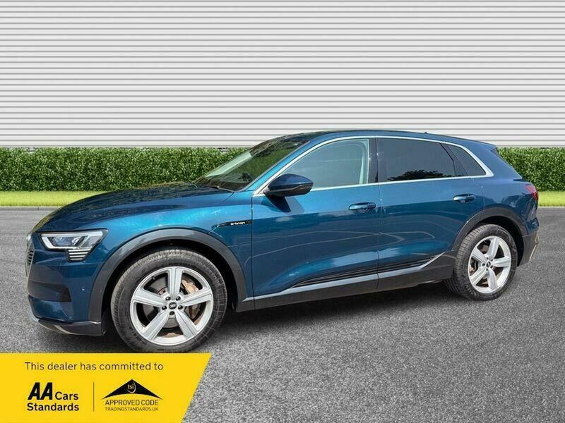 Audi E-tron 50 Technik Suv Blue #6