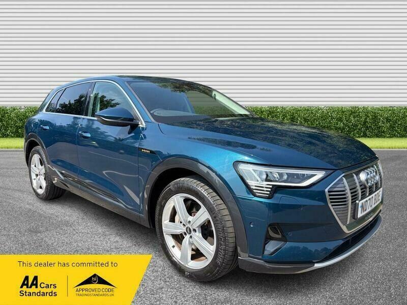 Audi E-tron 50 Technik Suv Blue #3