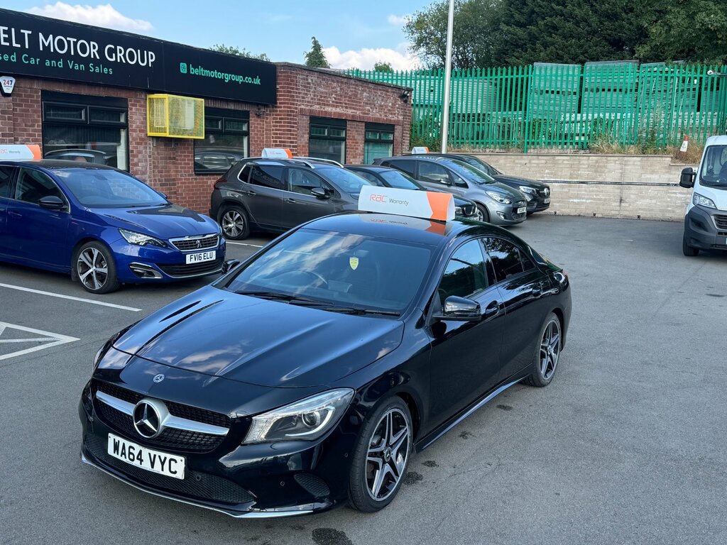Mercedes-Benz CLA Class 1.8 Cla200 Cdi Amg Sport Coupe 7G-dct E Black #2