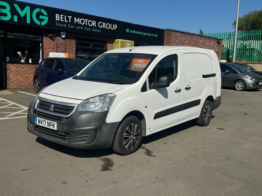 Peugeot Partner 1.6 Bluehdi 744 S Combi Van 6Dr L2 White