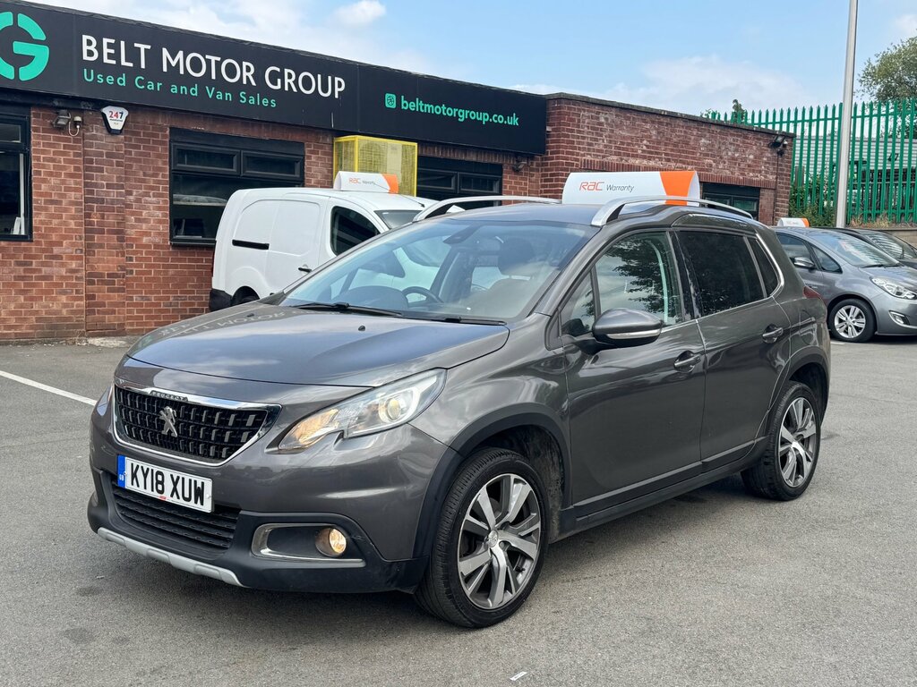 Peugeot 2008 1.2 Puretech Allure Suv Euro 6 KY18XUW Grey