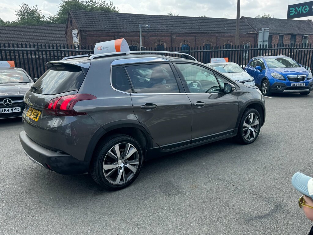 Peugeot 2008 1.2 Puretech Allure Suv Euro 6 KY18XUW Grey #5