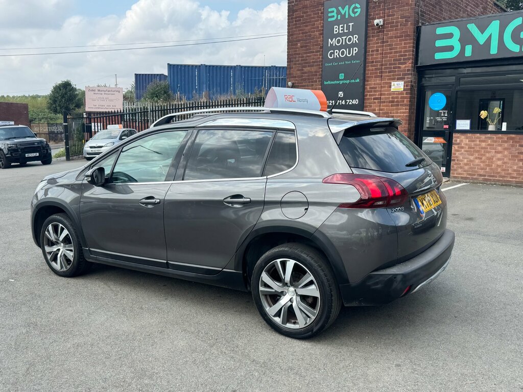 Peugeot 2008 1.2 Puretech Allure Suv Euro 6 KY18XUW Grey #2