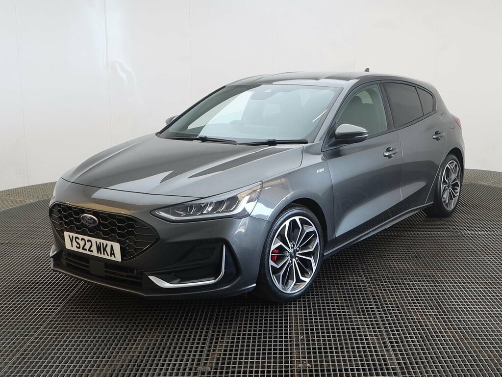 Ford Focus 1.0T Ecoboost St-line Vignale Hatchback YS22WKA Grey #2