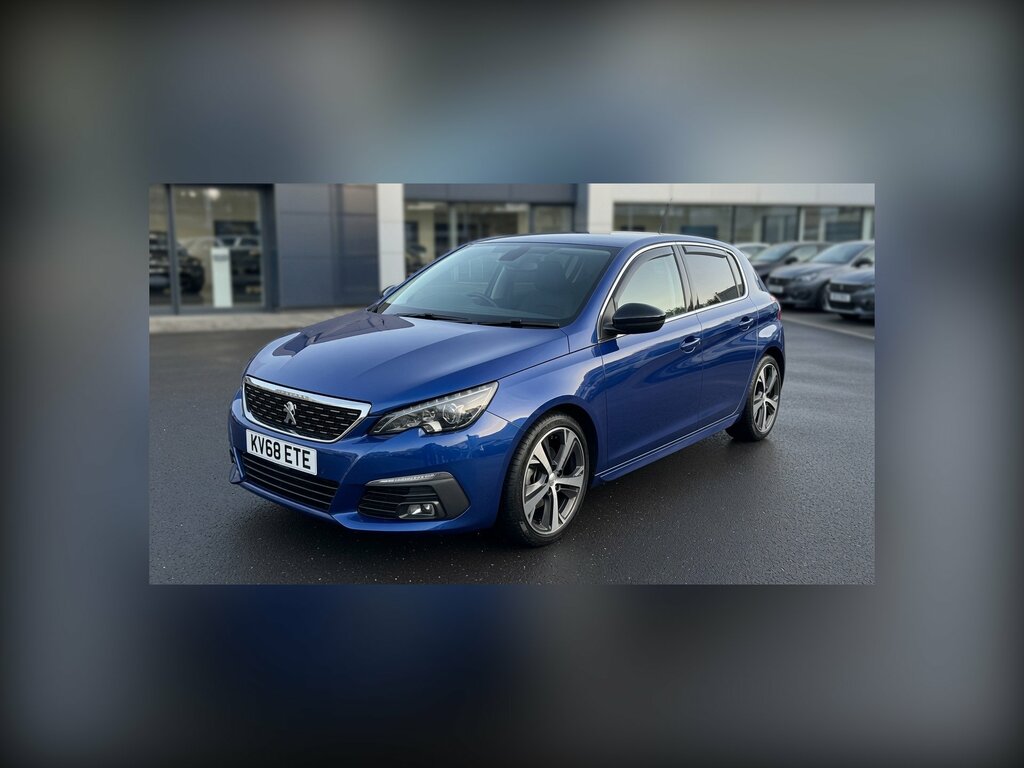 Peugeot 308 1.5 Bluehdi Gt Line Hatchback Eu Blue